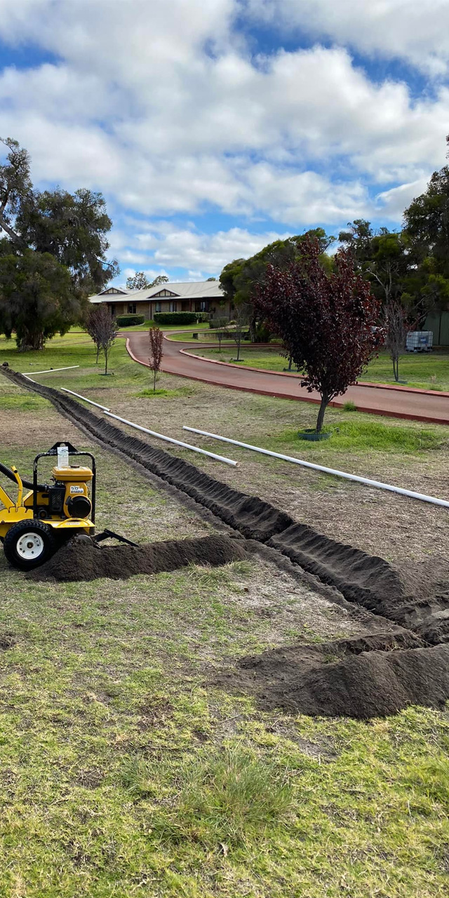 commercial retic installs